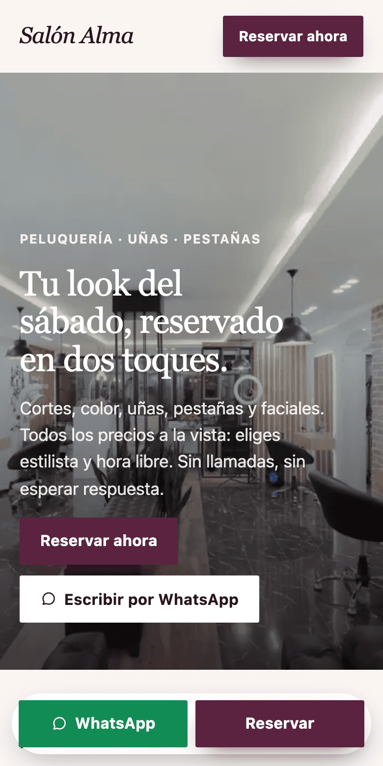 Salón de belleza
