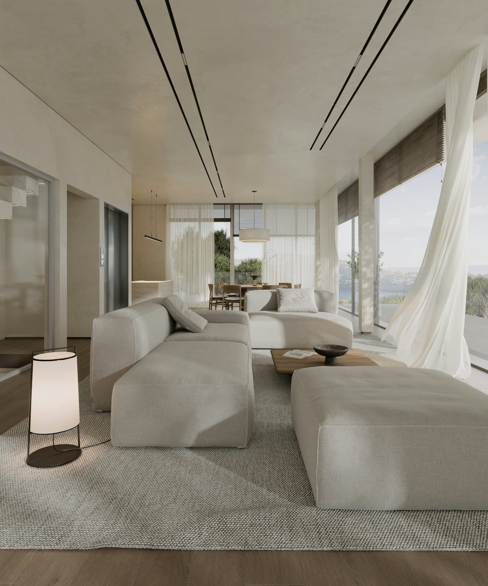 3-bed apartment with terrace